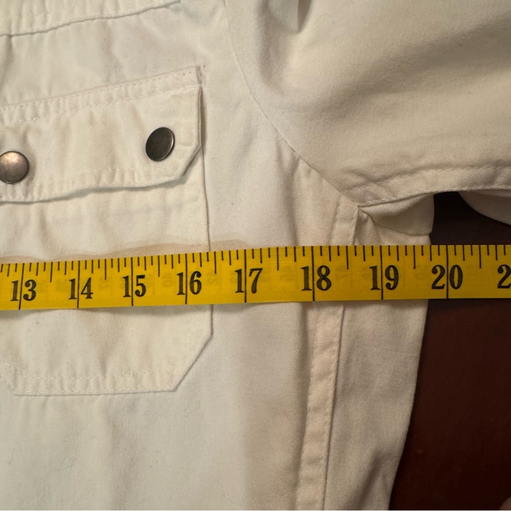KUT from the Kloth White‎ Jean Utility Jacket Size M - Picture 13 of 15